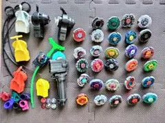 メタルファイトベイブレード 29個セット 多色 発射器付き　レア