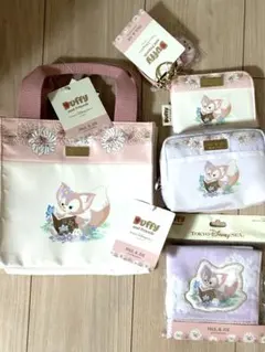 【新品未使用】リーナベル トートバッグ他4点セット Paul & JOEコラボ