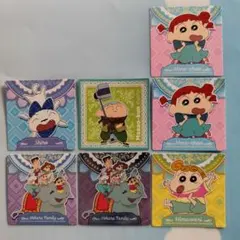 クレヨンしんちゃんチョコビシール　キラキラシール1枚入り合計7枚セット