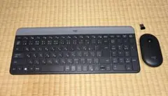 logi ワイヤレスキーボード　静音マウスセット　サンワサプライ