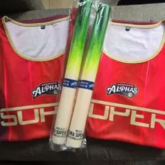 越谷アルファーズ ピカネギー2本 記念ユニフォーム2枚 さいたまスーパーアリーナ