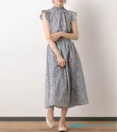 【匿名配送】花柄ノースリーブワンピース　OLIVE de OLIVE