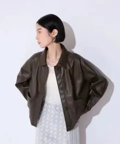 [ジーナシス]ヴィンテージレザージャケット