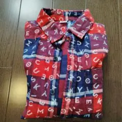 UNIQLO ディズニー チェック柄シャツ 140cm男の子