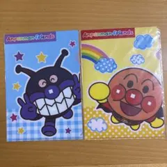 アンパンマン バイキンマン　クリアファイル