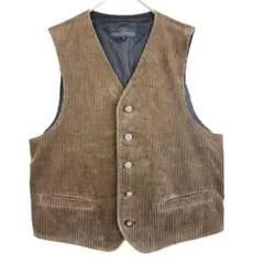 【SECTION SPINASH HOMME】コーデュロイベスト ヴィンテージ