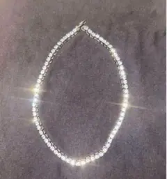 ジルコニアテニスチェーン50cm 4mm
