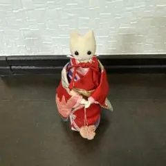 シルバニアファミリー・ブラウンくまお母さん用着物セット - メルカリ