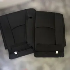 ミラココア シートカバー 背面のみ 2分割型 - メルカリ