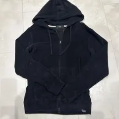 AZULBYMOUSSY ブラック タオル地パーカー