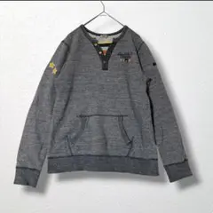 3【DOUBLE.B】スウェット 星 クマ刺繍 150 トップス 長袖 キッズ