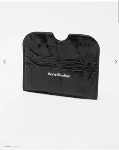 acne studios カードホルダー 黒 ミニポーチ 4475 - メルカリ