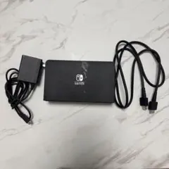 NintendoSwitch　純正ドック　有機ELモデル　ブラック