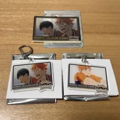 ハイキュー　日向翔陽　影山飛雄　メモリアルコレクション　カード　キーホルダー