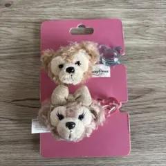 香港ディズニー　ダッフィー&シェリーメイ　ヘアゴム