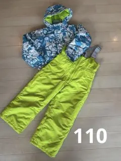 超美品！RESEEDA リセーダ　スキーウェア上下セット　110 サイズ調整可能