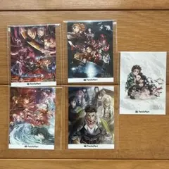 鬼滅の刃　シール　ファミリーマート限定　5枚