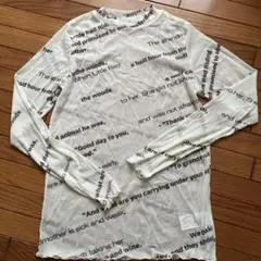 JEANASISプリント 長袖Tシャツ