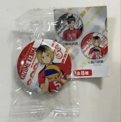 孤爪研磨 ハイキュー 缶バッジ