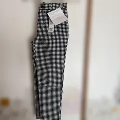 値下げ！AVVスリムテーパード ギンガムチェックパンツ L