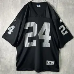 Jeff Hamilton RAIDERS ゲームシャツ 黒 2XL ワッペン Jeff Hamilton RAIDERS ゲームシャツ 黒 2XL ワッペン