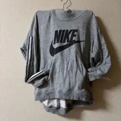 NIKE グレー フード付きスウェット