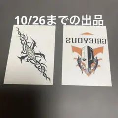 スターウォーズ　REVENGE OF THE SITH TATOOS シール