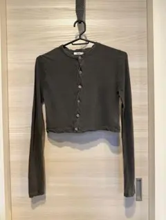 yo biotop sheer rib short cardigan - メルカリ