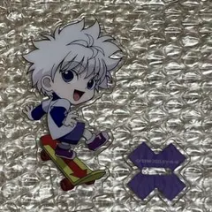 HUNTER×HUNTER 海外　キルア　アクリルキーホルダー　アクキー　中国 HUNTER×HUNTER キルア 中国限定 アクリルキーホルダー - メルカリ