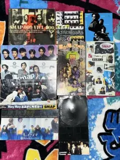 SMAP CDまとめ売り おまけシール付き - メルカリ