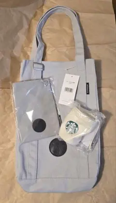 スターバックス　福袋2026　トートバッグ サコッシュ ポーチ　３点セット