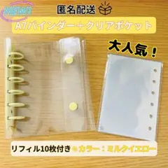 シール帳 ミルクイエロー　平成 女児 カード トレカ 手帳デコ バインダー