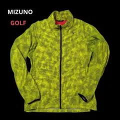 ★美品★メンズ ゴルフカモフラジャケット 蛍光イエローサイズXL冬用