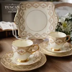 英国Tuscan 希少 Tea for Two ティーセットB カップ＆ソーサー - メルカリ
