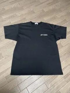 【YONEX 】黒 Tシャツ Mサイズ ロゴ入り ロゴカラーはホワイト