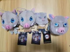 鬼滅の刃　伊之助　ぬいぐるみセット