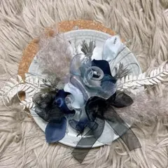 ヘッドパーツ　成人式　髪飾り　ドレス　ヘアピン　結婚式　卒業式　ベッドドレス