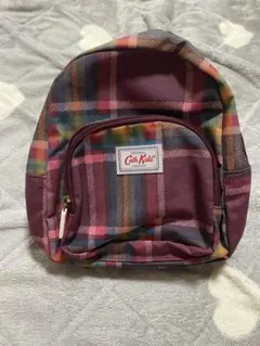 Cath Kids チェック柄 キッズリュックのサムネイル