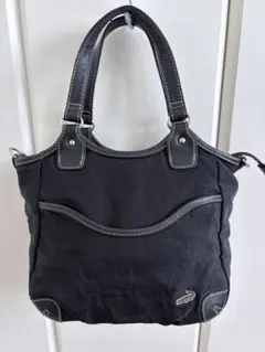 Crocodile　ハンドバッグ 黒のサムネイル