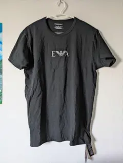 Lサイズ 新品 Emporio Armani 大きいサイズ ブラックTシャツのサムネイル