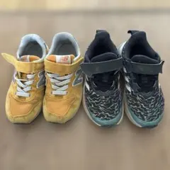New Balance ・adidasスニーカー 2足セット
