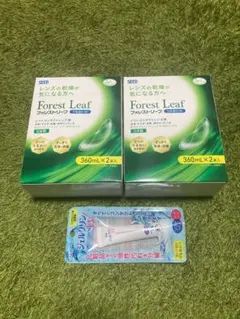 SEED フォレストリーフ うるおいW 360mL×2本入り２箱＋ジェルクリンWのサムネイル