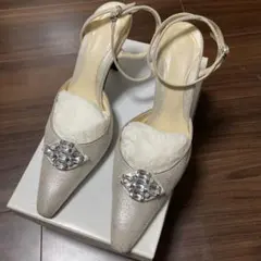 結婚式　AIMER パンプス
