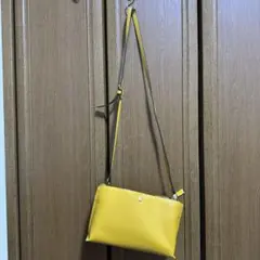 Legato Largo イエロー ショルダーバッグ　かるいかばん