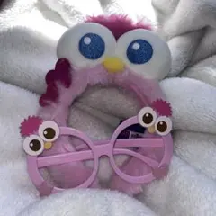 ユニバ　カチューシャ&メガネ　モッピー