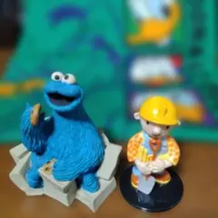 セサミストリート クッキーモンスター フィギュア