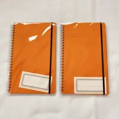 【新品未使用】albo シール 専用アルバム 2冊セット オレンジ色