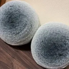 超大玉！大容量！グラデーションケーキヤーン2×600ｇ(1.2kg)