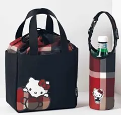 sweet 10月号増刊 ハローキティ 巾着カバー付トート&ペットボトルホルダー