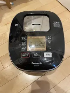 パナソニックIH炊飯ジャー5.5合炊き SR-HB107ブラックのサムネイル